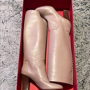 Valentino Garavani Blush Heeled Boots